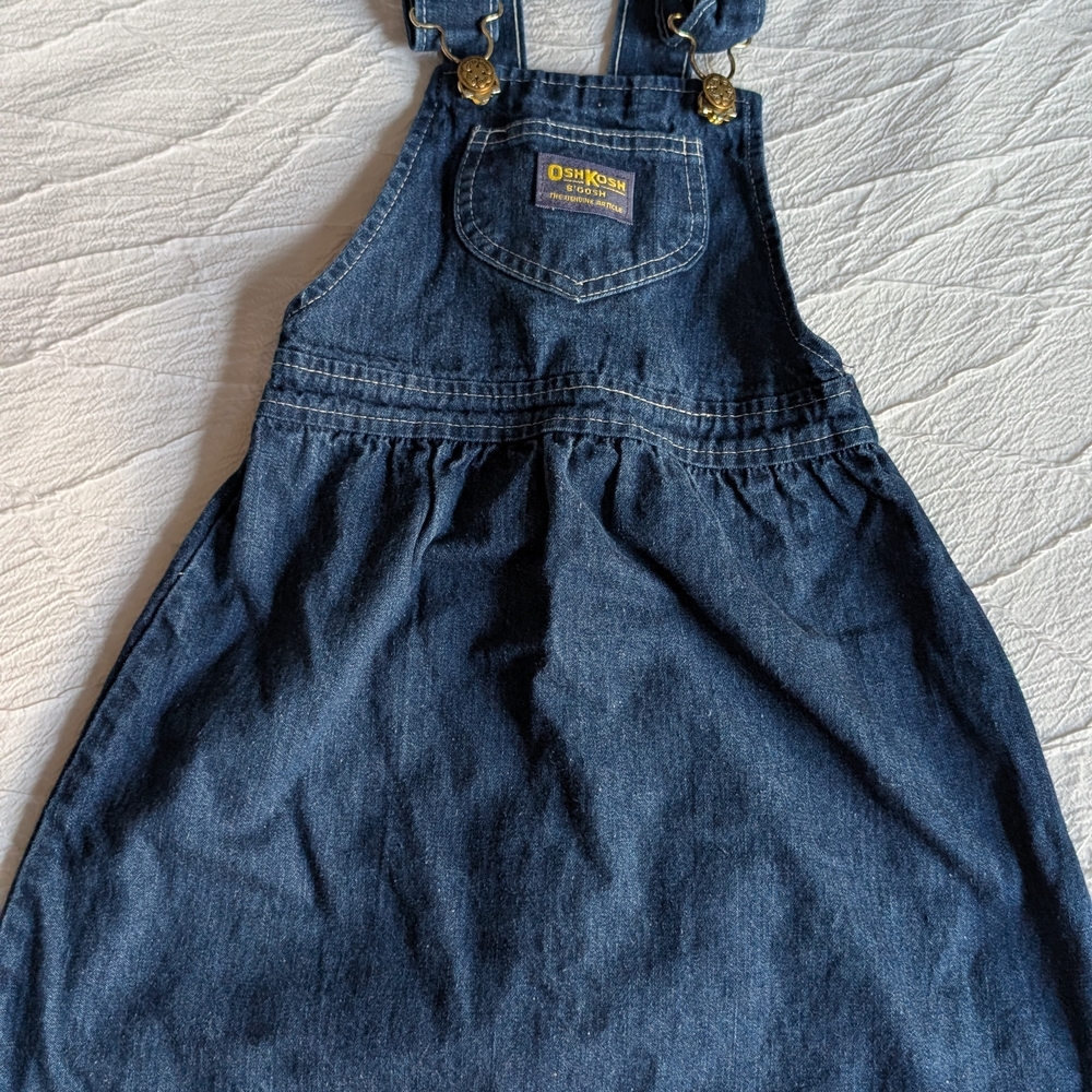OshKosh B'gosh Classic Blue Overall Jumper 6T